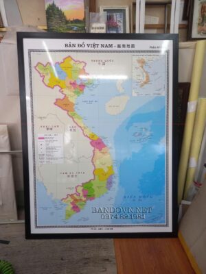 bản đồ 34 tỉnh thành Việt Nam sau sáp nhập